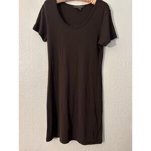 adorable, medium brown banana republic dress